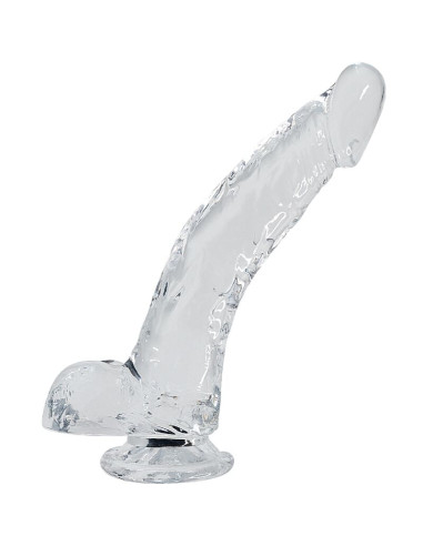 ALIVE STALLION PENE REALISTICO TRANSPARENTE 22 CM