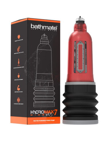 BATHMATE HYDROMAX 7 WIDE BOY X30 ROJO