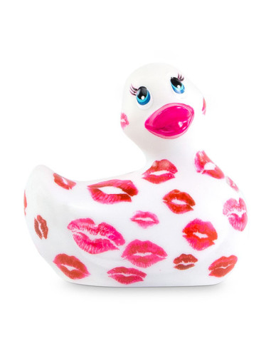 BIG TEASE TOYS I RUB MY DUCKIE 20 PATO VIBRADOR ROMANCE WHITE PINK