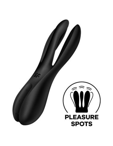 SATISFYER THREESOME 2 VIBRADOR NEGRO