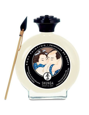 SHUNGA PINTURA CORPORAL DE VAINILLA Y CHOCOLATE