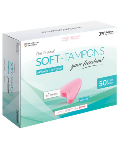 JOYDIVISION SOFT TAMPONS TAMPONES ORIGINALES LOVE 50UDS