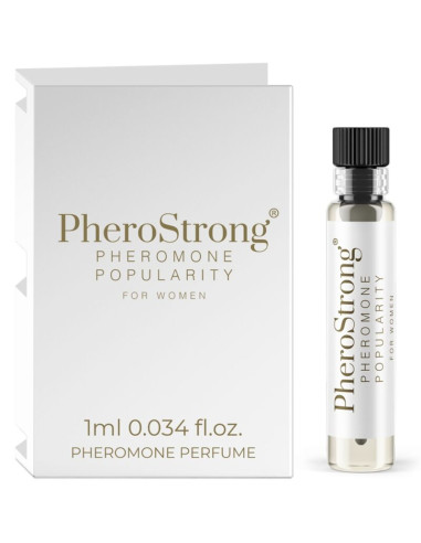 PHEROSTRONG PERFUME CON FEROMONAS POPULARITY PARA MUJER 1 ML