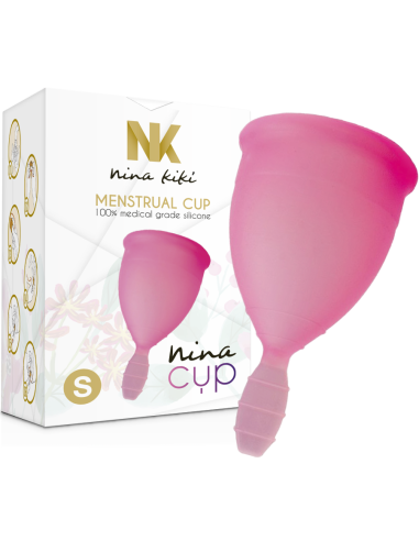 NINA KIKI COPA MENSTRUAL TALLA S ROSA