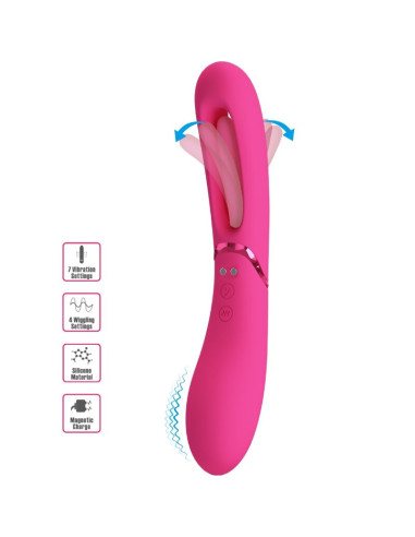 ROMANCE LEXIE VIBRADOR PUNTO G 7 VIBRACIONES ROSA