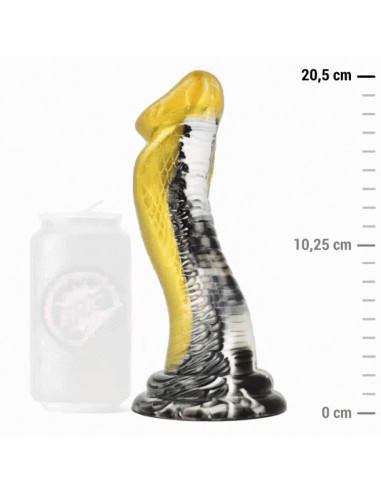 EPIC DRAKON DILDO COBRA AMARILLA