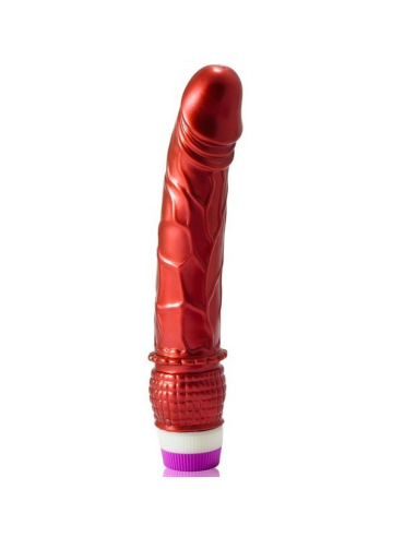 BAILE VIBRADOR ROJO REALISTICO 23 CM